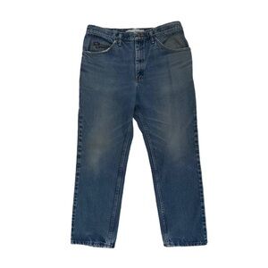 Lee Men's Regular Fit Medium Wash Straight Leg Denim Jeans Size 36 x 30